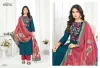 Kajal By Vishnu Vetican Silk Dress Material
